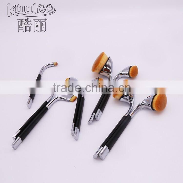 9pcs Golf Pro Cosmetic Makeup Brush Professional Kit makeup brushes with black