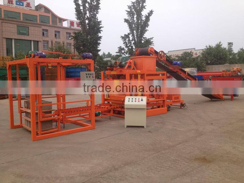 Germany Technology High Quality QTJ4-26C Shengya Machinery Semi Automatic Concrete Brick/Paving Brick Making Machine Price