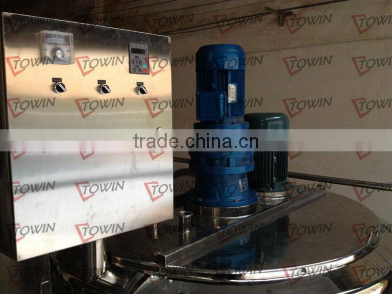 SS304 two motions emulsifying tanks with platform