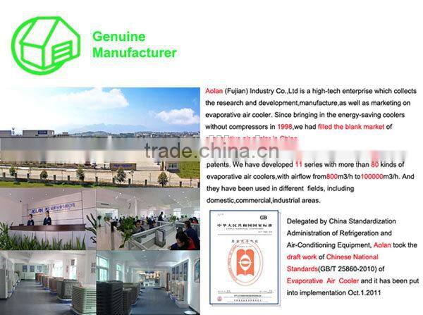 8000m3/h Airflow Environment Friendly Indirect Evaporative Cooler