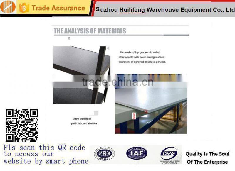 Light Duty Boltless Steel Shelving With 5 Tier And Hidden Keyhole / Rivet Rack