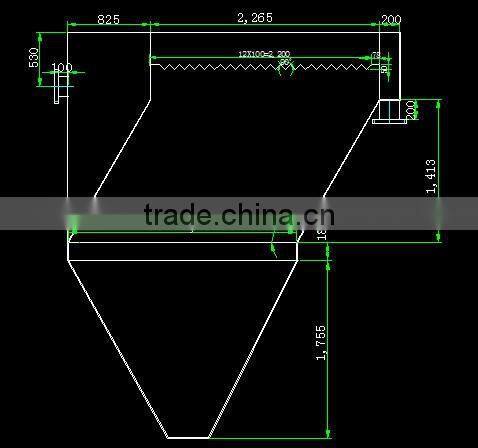 Factory supply industrial water clarifier equipment