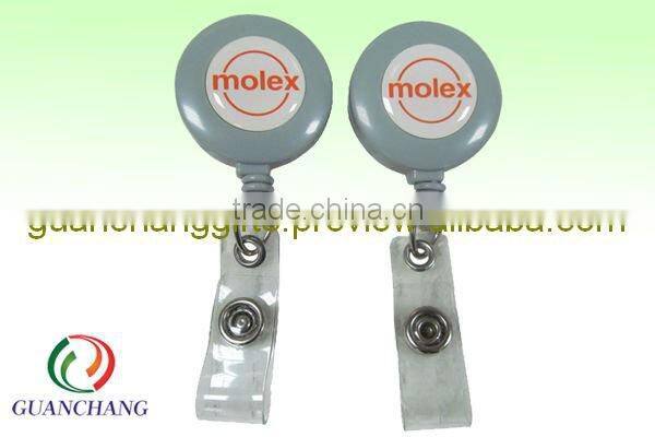 latticework badge reel, black blank yoyo reels