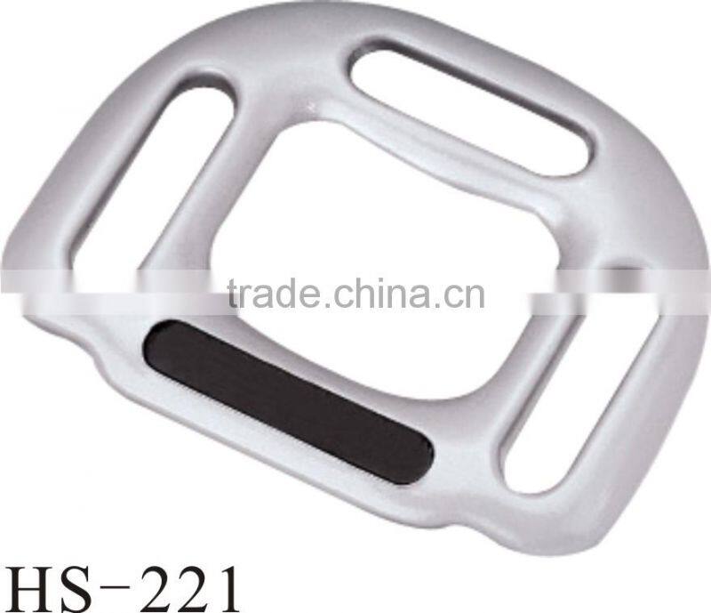 Horse metal strap pin buckle