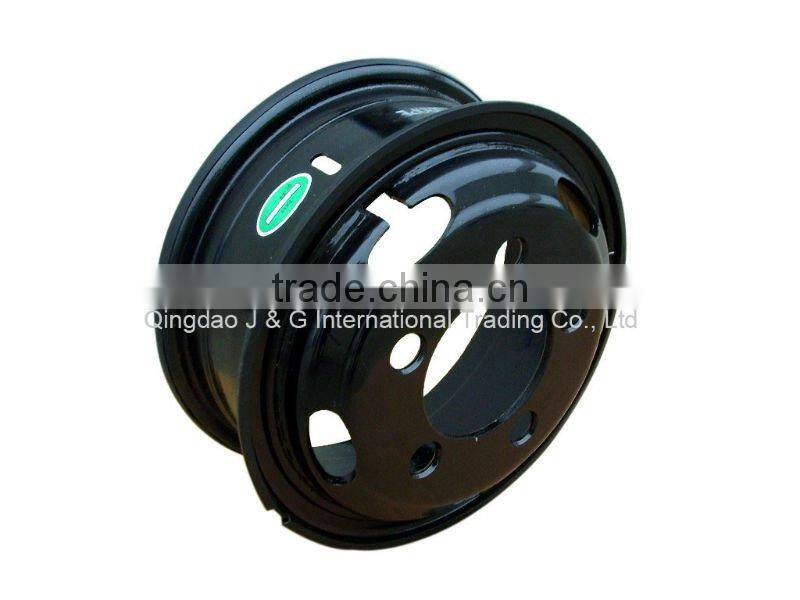 5.50-16 Truck cheap black steel wheels