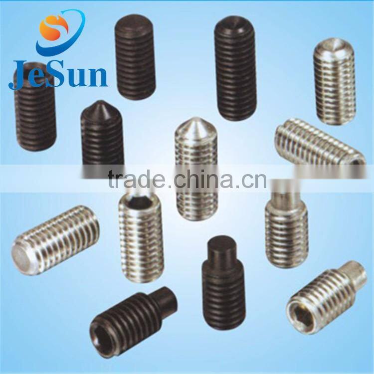 Customized cnc machining parts/ hex socket set screw