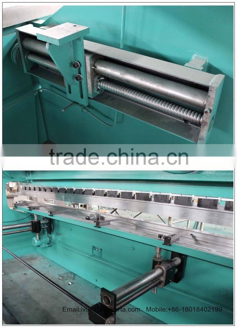 2015 NEW WC67Y-200T3200 hydrulic plate semi-automatic press brake bending machine manufacturer