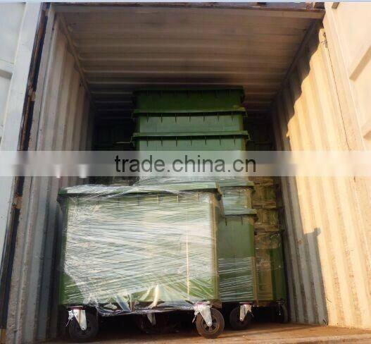 1100L High-Capacity Kitchen Waste Bin