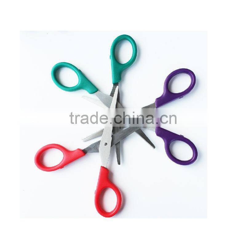 Safety green silicone scissor with high quality ,OEM welcome