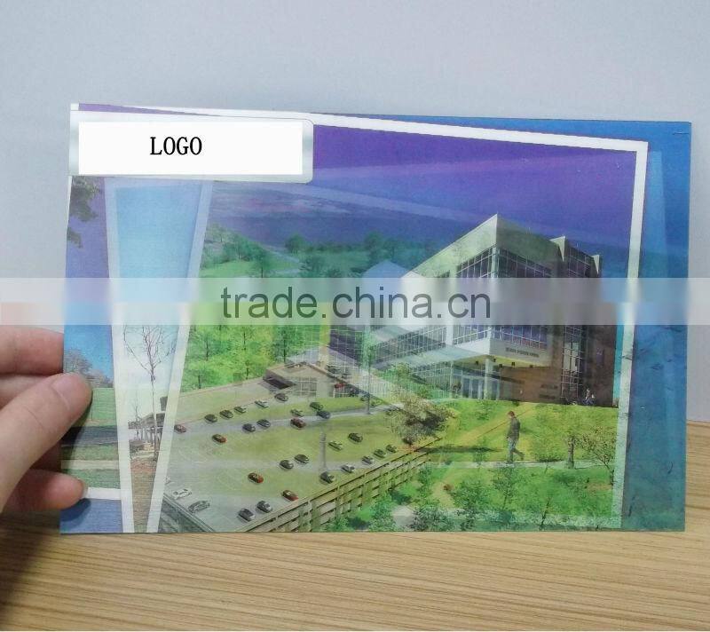 3D plastic business card, 4D business card made in china
