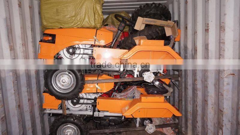 2015 hot sale Mini Farm Tractor For Sale with rotary tiller