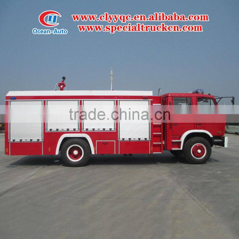 Dongfeng 4X2 fire truck 6000 liters fire fighting truck for sale