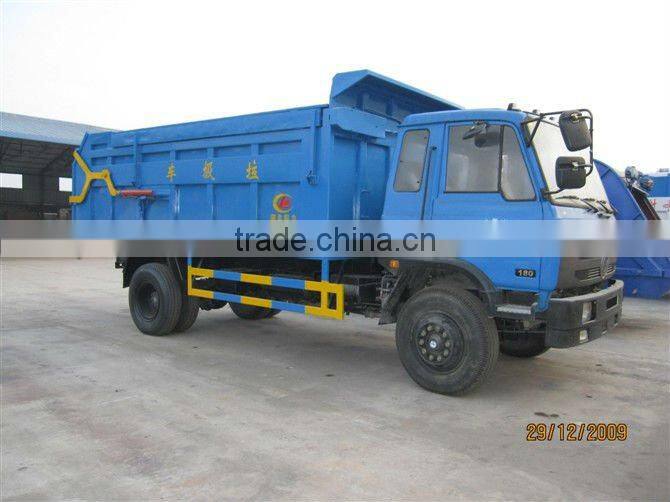 docking garbage truck