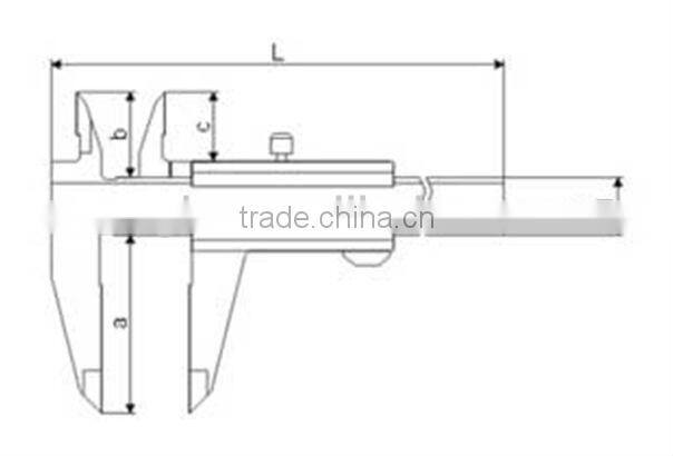 Stainless steel Mono-block Vernier Calipers