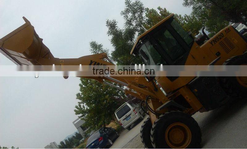 small front loader high dumping