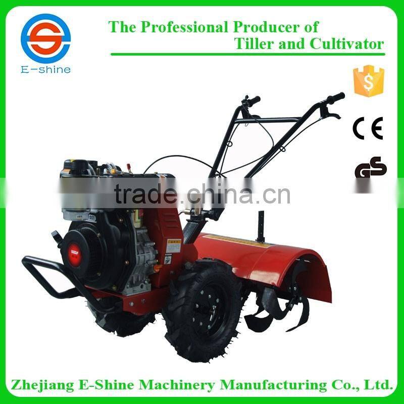 recoil start diesel tiller mini tractor