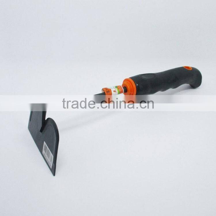 New style and high quality carbon steel blade meterial garden hoe manual garden hoe with plastic handle