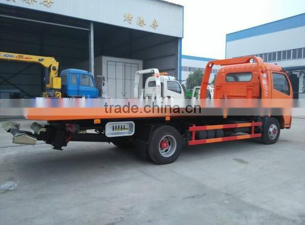 140hp 4*2 DONGFENG Captain 5 ton Wrecker Tow Truck