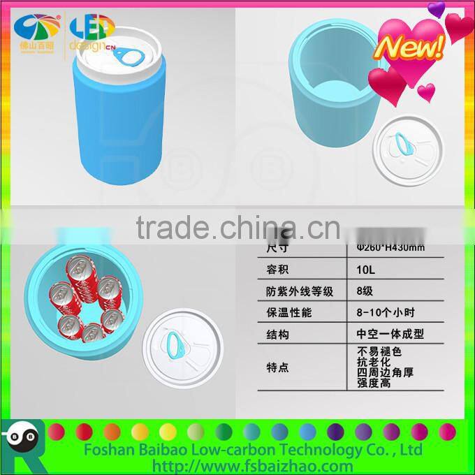 top factory plastic ice box&food fresh plastic cooler box&vaccine cold box cold storage box