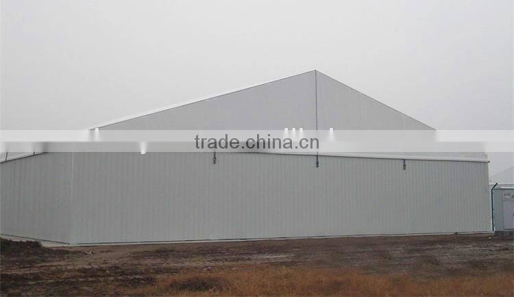 20x80m temporary aluminum warehouse tent storage tent with PVC fabric large industrial tent