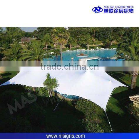 welded single flap weave pvc tent keder