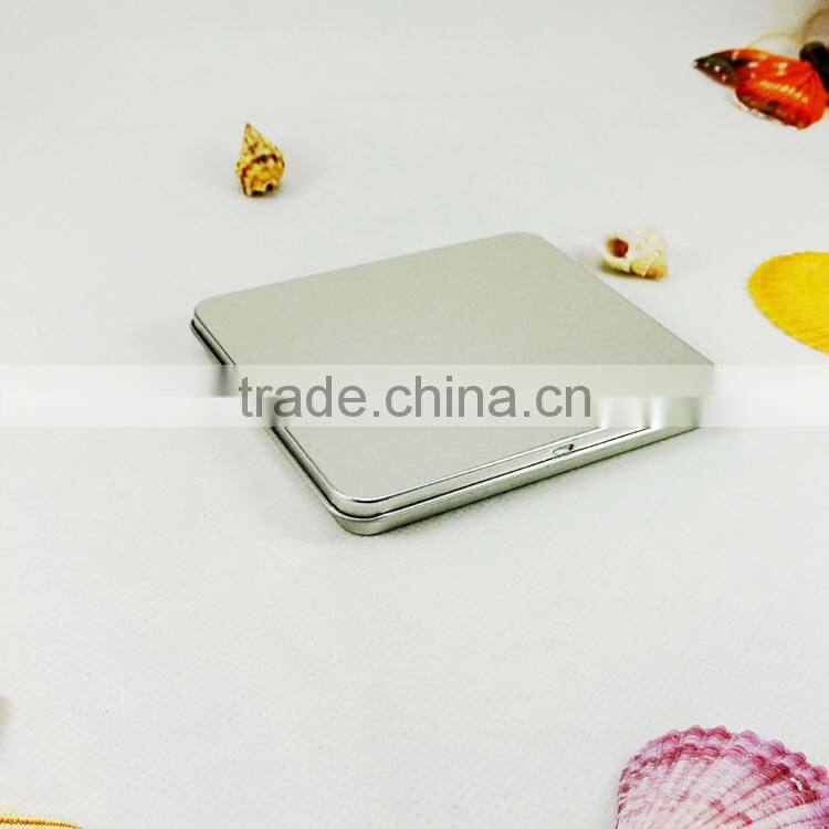 CMYK printing custom rectangular cigarette box two pieces tin