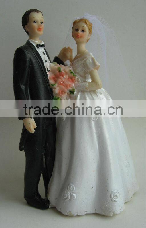 2014 custom resin wedding decoration