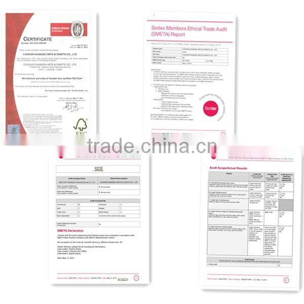 2016 Hotsale High Quality Rectangle Wooden Packing Box