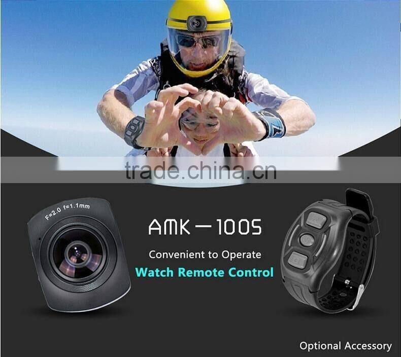 Multifunctional Full HD 360 Degree VR Sports Video Camera Wifi Waterproof Mini Outdoor Portable Vitual Reality Sports Camera