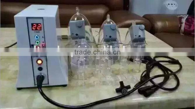 New Arrival Medicine Therapy Chest Enlarge Cupping Apparatus With 29 pcs Cup