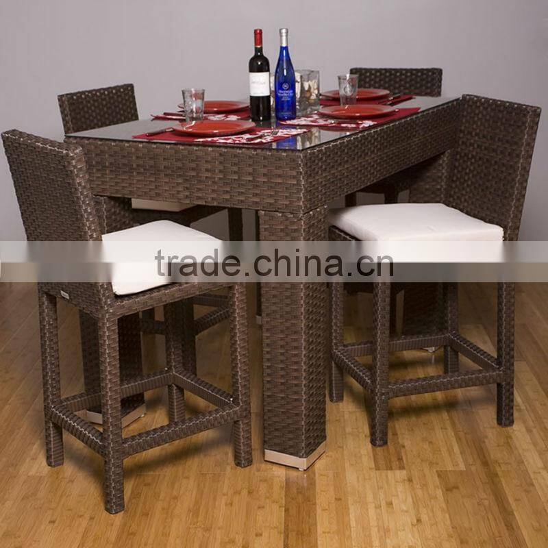 2016 patio bar furniture home coffee table wicker stools