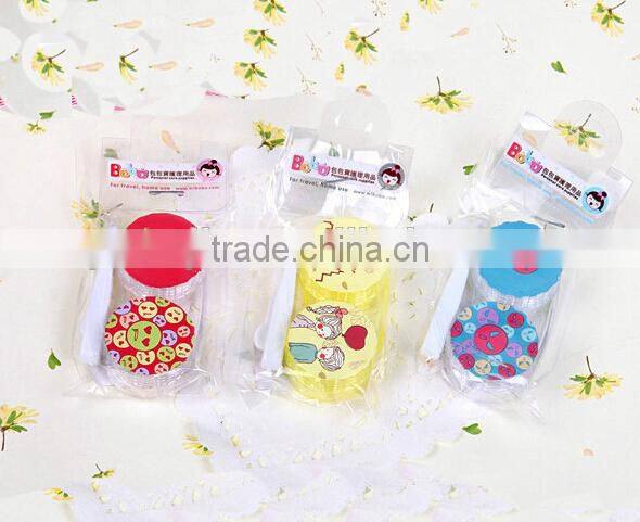 Supply fashion cute Cartoon Contact lens box