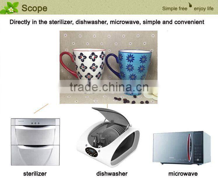 Stocked hand-painted ceramic cup coffee cup cereal milk mug