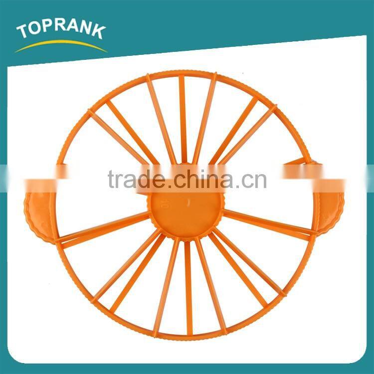 Toprank Multifunction Dessert Tools Easy 10/12 Pieces Round Cake Slicer Cutter DIY ABS Plastic Cake Divider