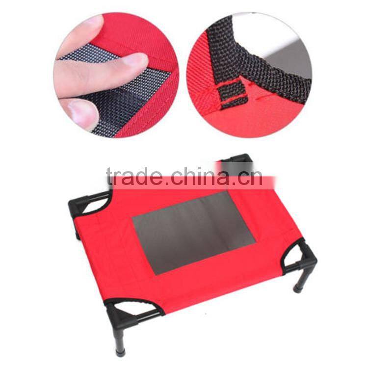 Hot sale red removable metal frame washable waterproof dog bed