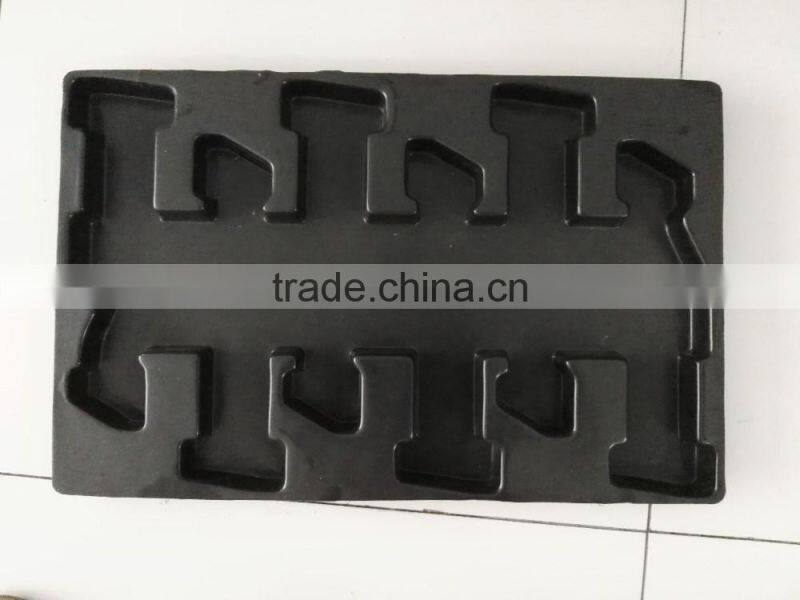 free sample Antistatic ESD thermoformed plastic tray for electronics,Thermoformed PS packing toy trays