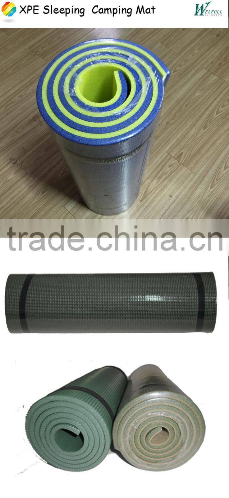 wholesale waterproof soft xpe foam folding camping sleeping mat