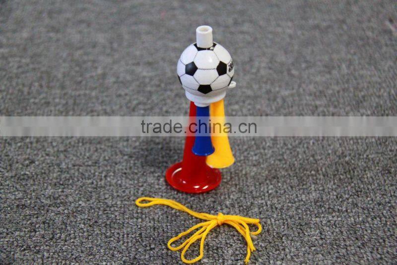 sports fans plastic cheering mini football horn