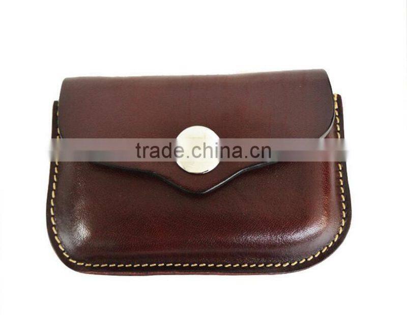 High Quality rfid genuine leather money clip Wallets ,leather card holder.