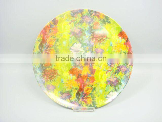 Melamine snack dessert plate for kid children