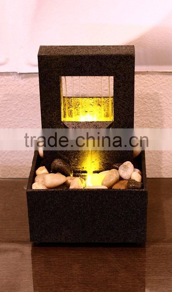 Raining Spout LED Relaxation Water Fountain