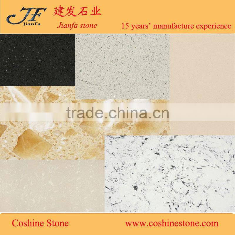 wholesale different colors cheap artificial stone slabs