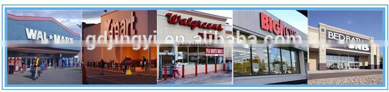 Acrylic Christmas Hanging Ball Baby Blocks Decorations with Color Changing LED