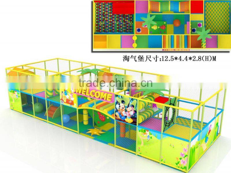 $39.00/Sq.m (CHD-825) Commercial plastic soft indoor playground