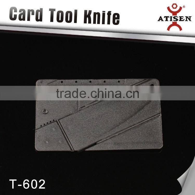 Hot Sale Folding Credit Card Knife Outdoor Survival Camping Multi Tools