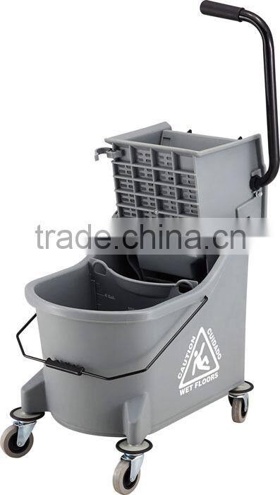 good use strong durable cleaning bucket with wheels for hotel