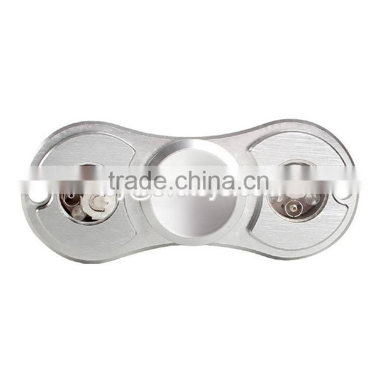 Newest finger fidget toys tri metal spinner fast bearings release stress fidget toys metal spinner W01A273