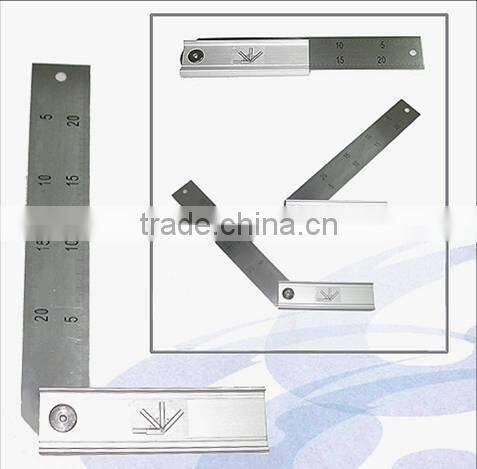 250mm Tri Angle Square Ruler (Auto-Lock Angle Square)