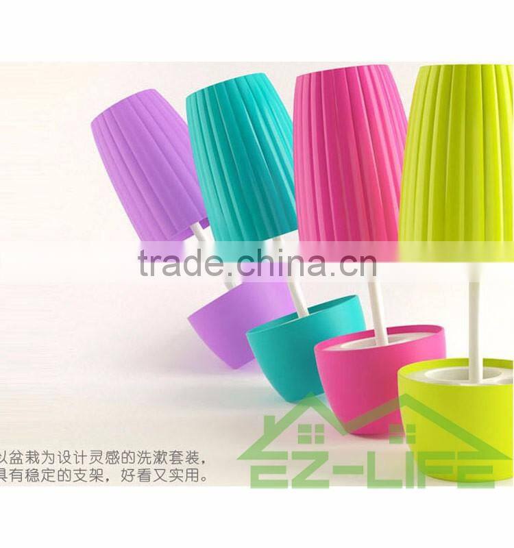 ABS Cute unique multi-functional plastic toothbrush holder with Cup
