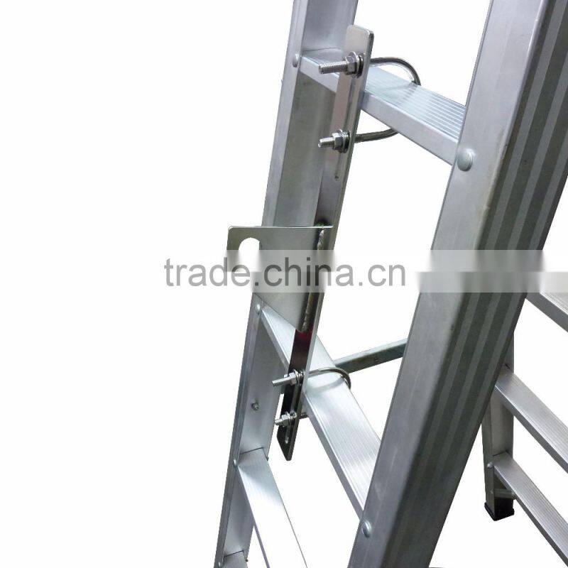 Vertical Lifeline System Stainless Steel Ladder Anchor Point With U Pins